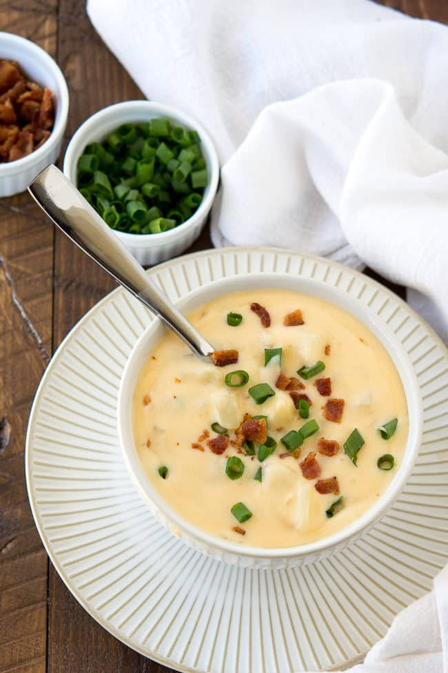 Cheesy Potato Soup
 cheesy potato soup