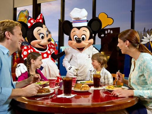 Chef Mickey Dinner
 Disney VIP Character Dinner