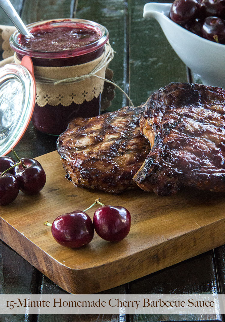 Cherry Bbq Sauce
 15 Minute Cherry Barbecue Sauce The Scrumptious Pumpkin