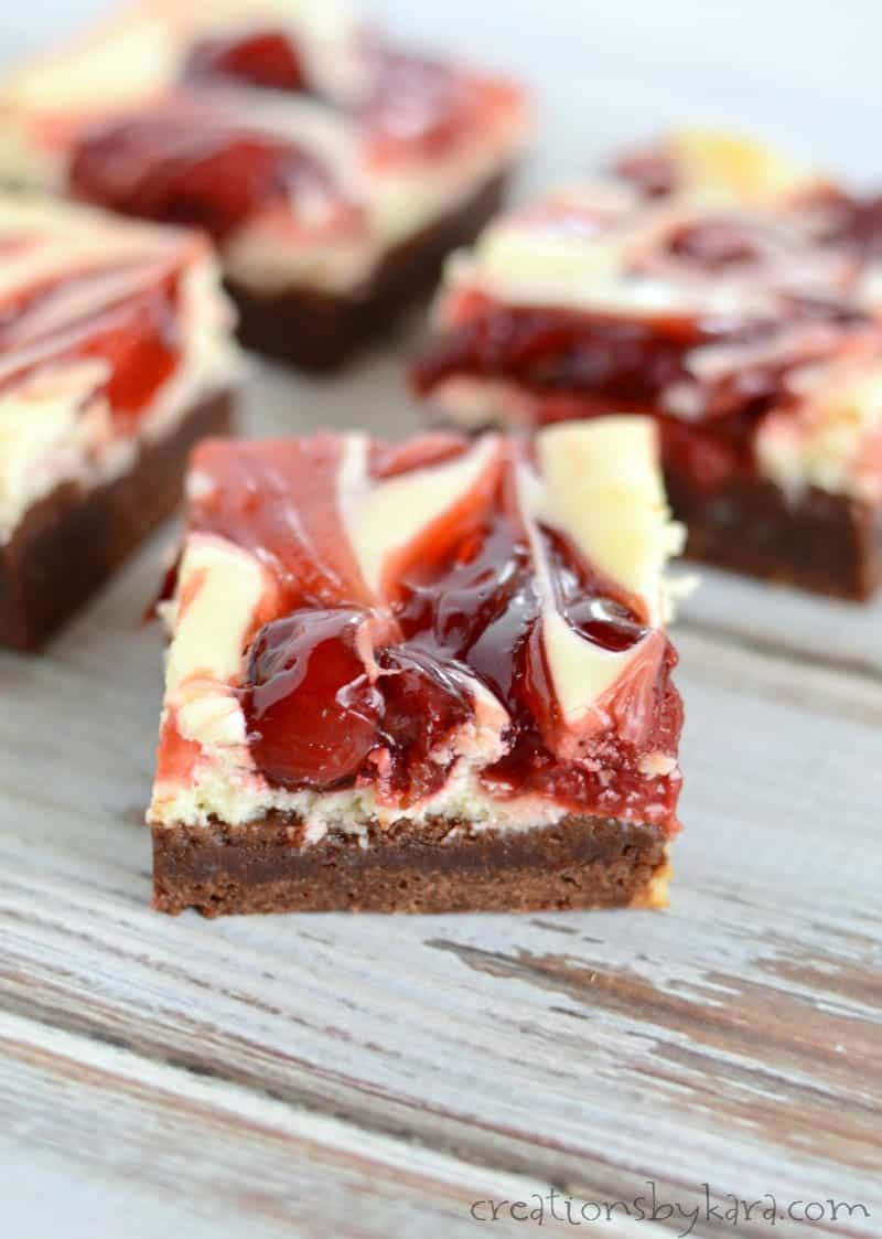 Cherry Cheesecake Brownies
 Cherry Cheesecake Brownies Creations by Kara