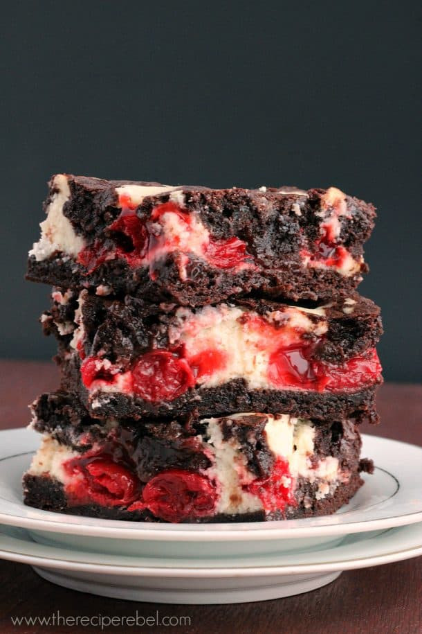 Cherry Cheesecake Brownies
 Cherry Cheesecake Brownies The Recipe Rebel