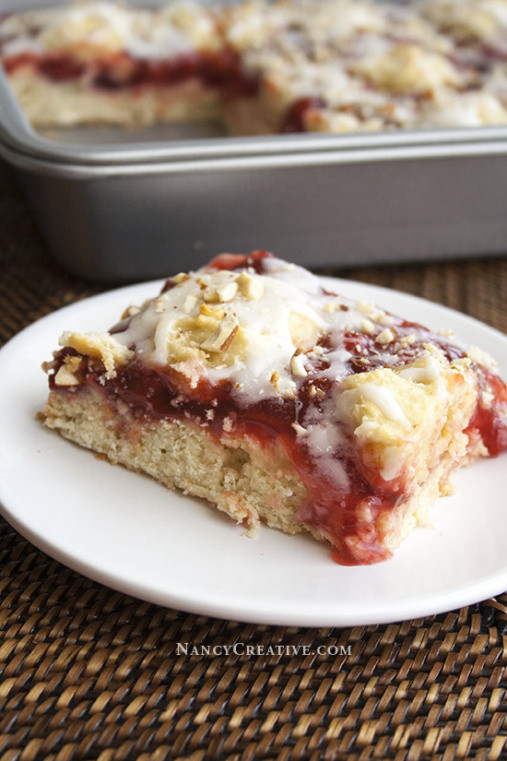 Cherry Coffee Cake
 Easy Cherry Almond Coffee Cake