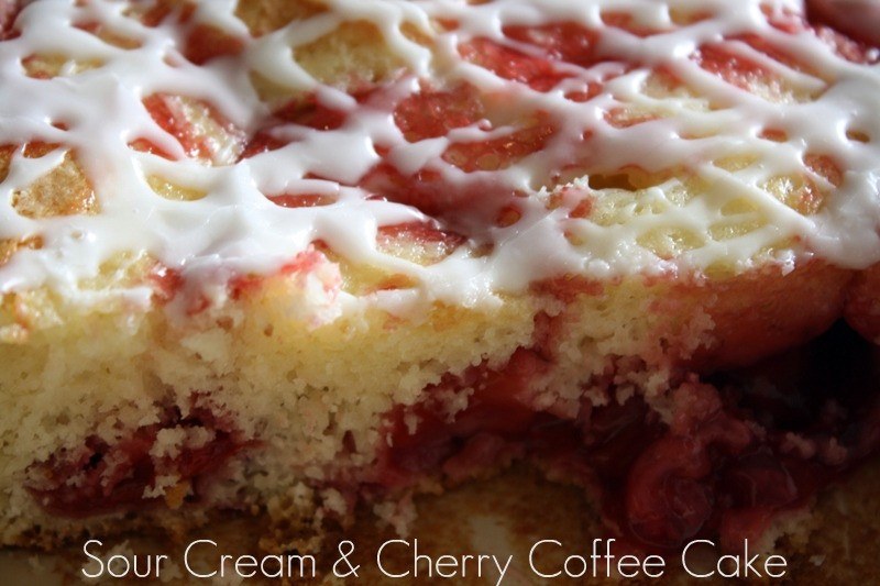 Cherry Coffee Cake
 Mommy s Kitchen Recipes From my Texas Kitchen Sour