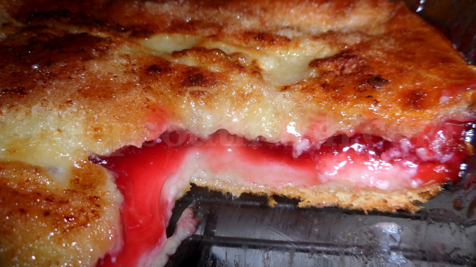 Cherry Cream Cheese Dessert
 Deep South Dish Apple and Cream Cheese Crescent Squares