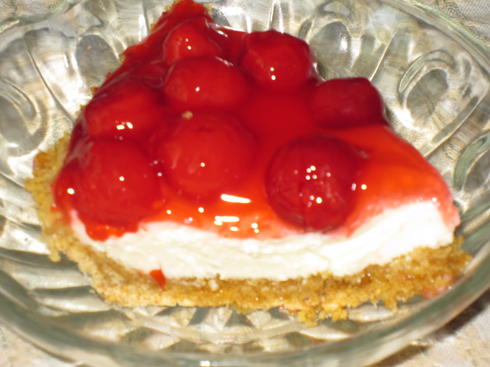 Cherry Cream Cheese Dessert
 Lulu s Home Cookin Cherry Cream Cheese Pie