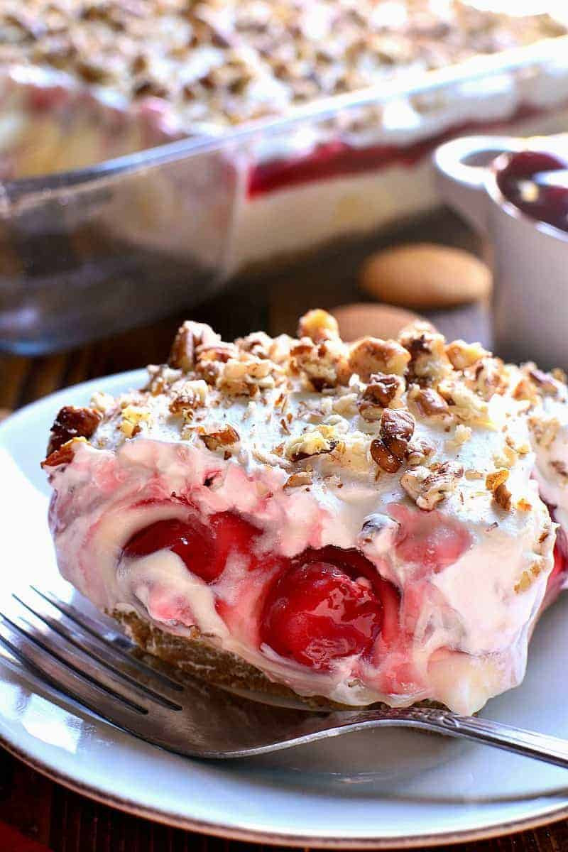 Cherry Cream Cheese Dessert
 Cherry Cheesecake Lush Dessert