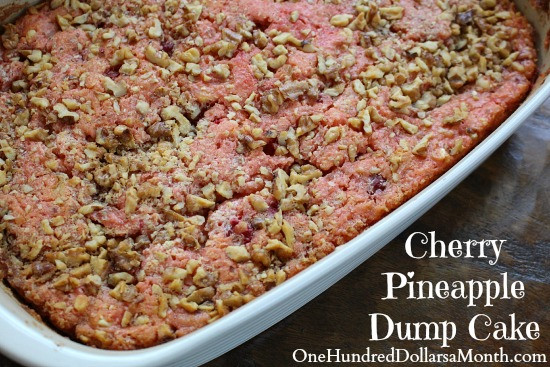 Cherry Pineapple Dump Cake
 Cherry Pineapple Dump Cake Recipe e Hundred Dollars a