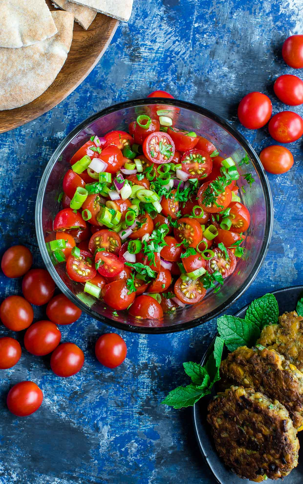 Cherry Tomato Salad
 Cherry Tomato Salad Peas And Crayons