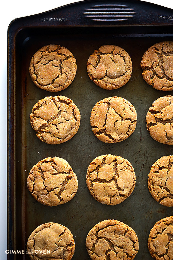 Chewy Ginger Molasses Cookies
 Top 10 Ginger Cookie Recipes RecipePorn