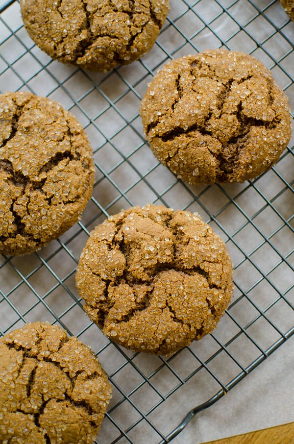 Chewy Ginger Molasses Cookies
 chewy ginger molasses cookies — Living Lou