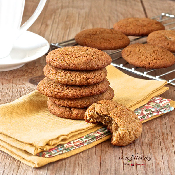 Chewy Gingerbread Cookies
 Soft and Chewy Ginger Cookies gluten & grain free