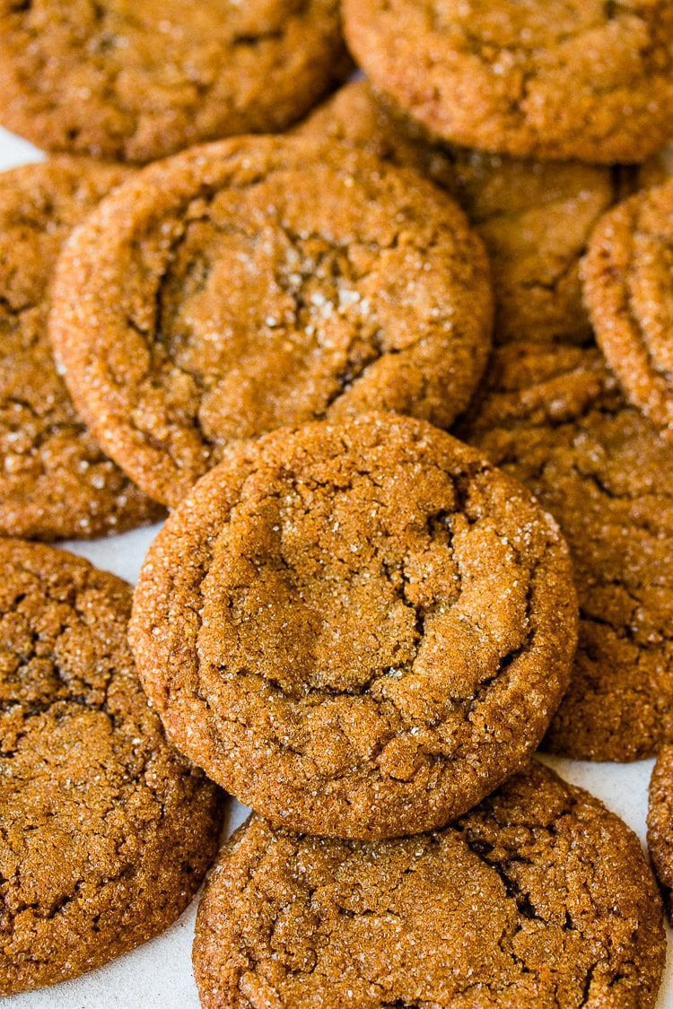 Chewy Molasses Cookies
 Soft and Chewy Molasses Cookies Pretty Simple Sweet