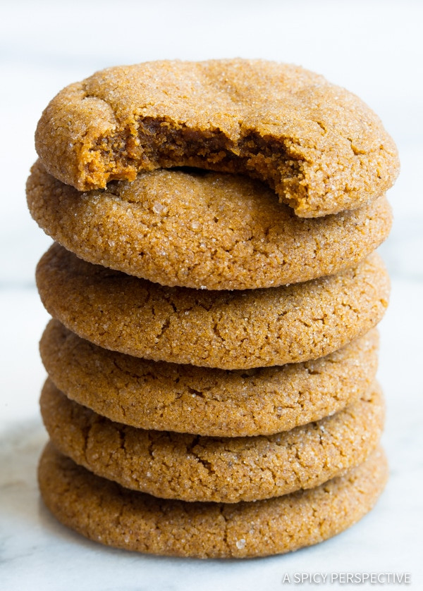 Chewy Molasses Cookies
 Soft Chewy Molasses Cookies A Spicy Perspective