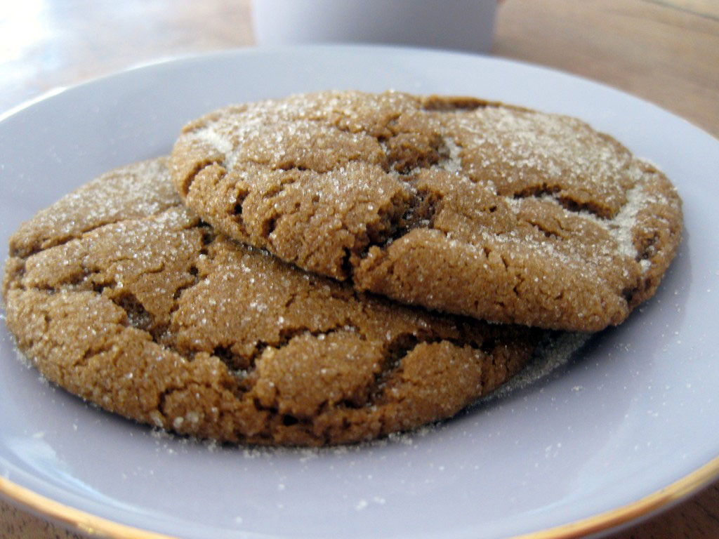 Chewy Molasses Cookies
 Christmas Cookie Round Up