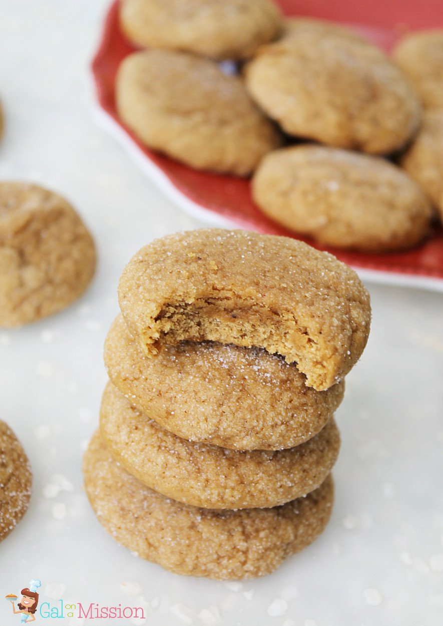 Chewy Molasses Cookies
 Chewy Molasses Cookies Gal on a Mission