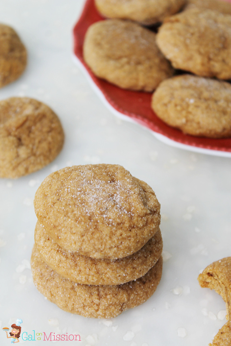 Chewy Molasses Cookies
 Chewy Molasses Cookies Gal on a Mission