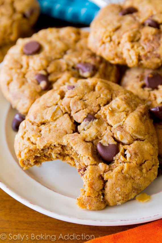 Chewy Peanut Butter Oatmeal Cookies
 Flourless Peanut Butter Oatmeal Cookies Sallys Baking