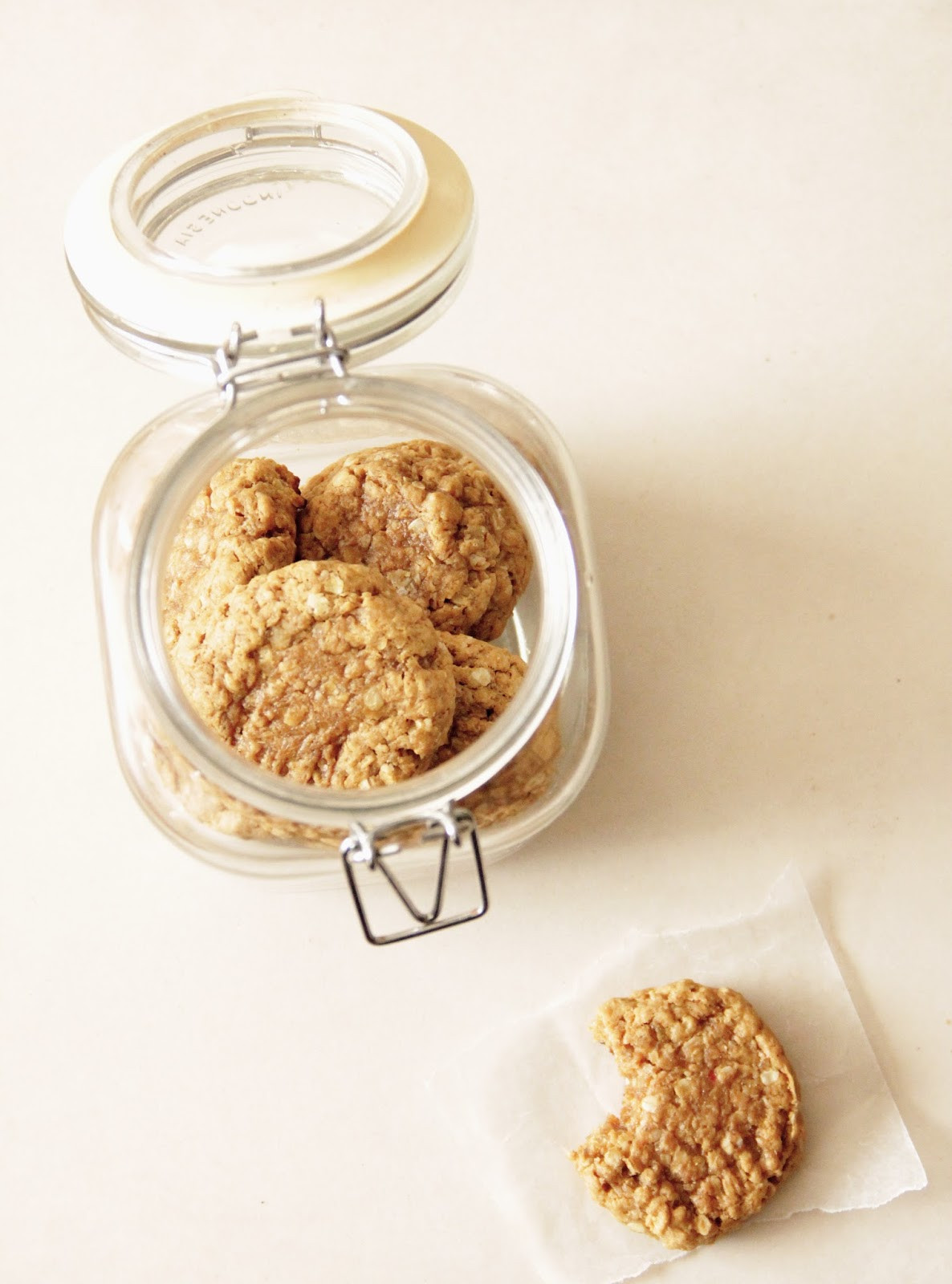 Chewy Peanut Butter Oatmeal Cookies
 My Happy Place chewy peanut butter oatmeal cookies