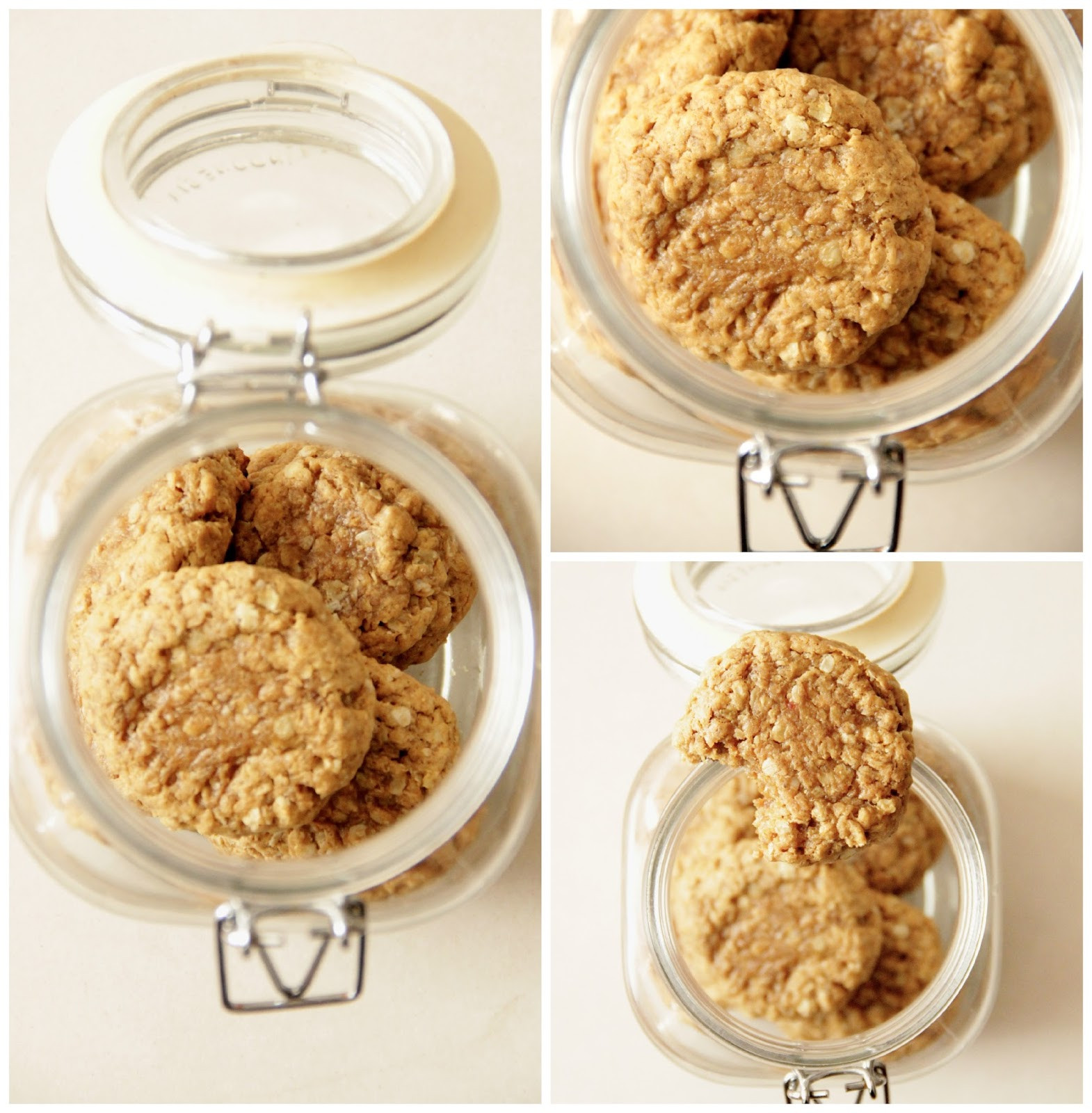 Chewy Peanut Butter Oatmeal Cookies
 My Happy Place chewy peanut butter oatmeal cookies