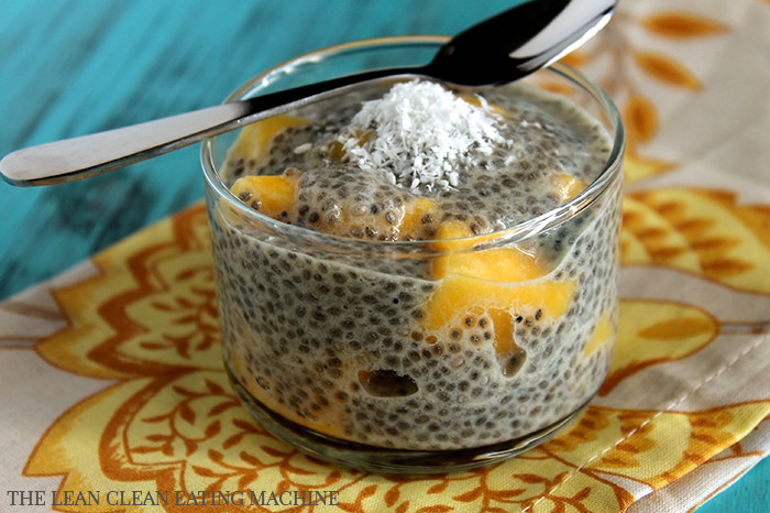 Chia Seeds Breakfast Recipe
 Mango Coconut Chia Seed Pudding The Lean Clean Eating