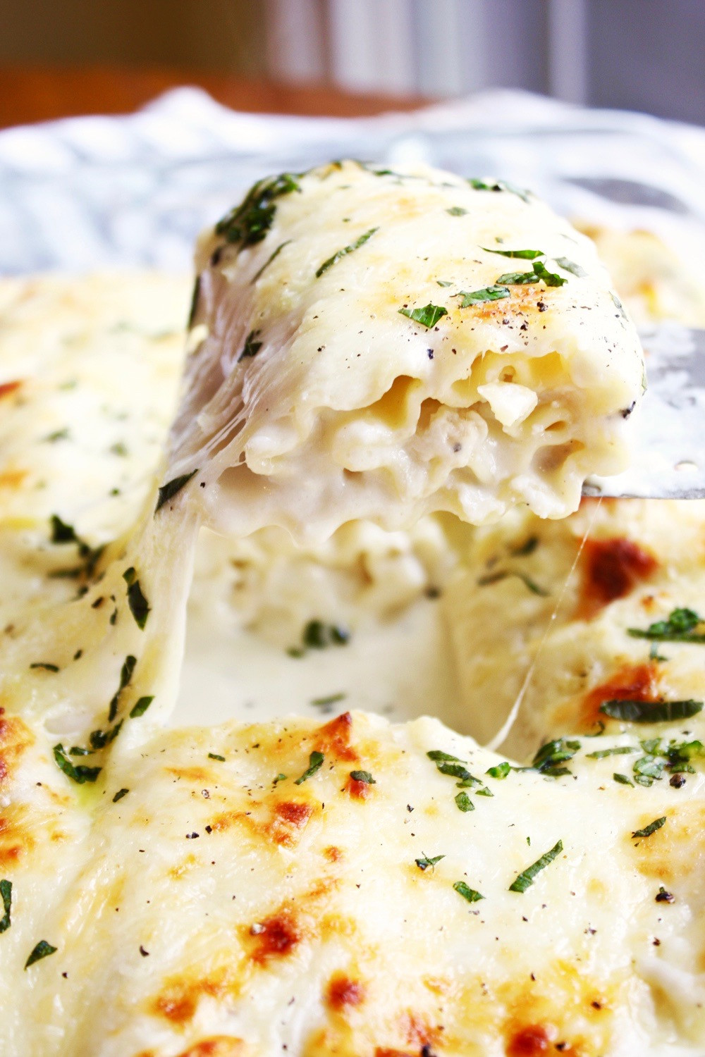 Chicken Alfredo Lasagna
 Chicken Alfredo Lasagna Rollups