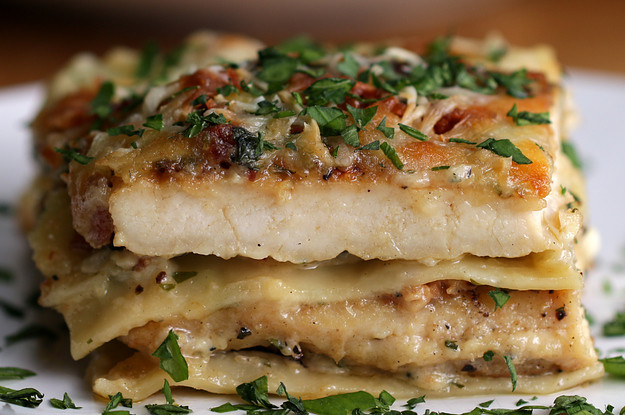 Chicken Alfredo Lasagna
 chicken alfredo lasagna recipe on