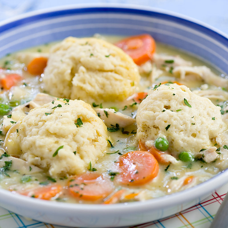 Chicken &amp; Dumplings
 Easier Chicken and Dumplings