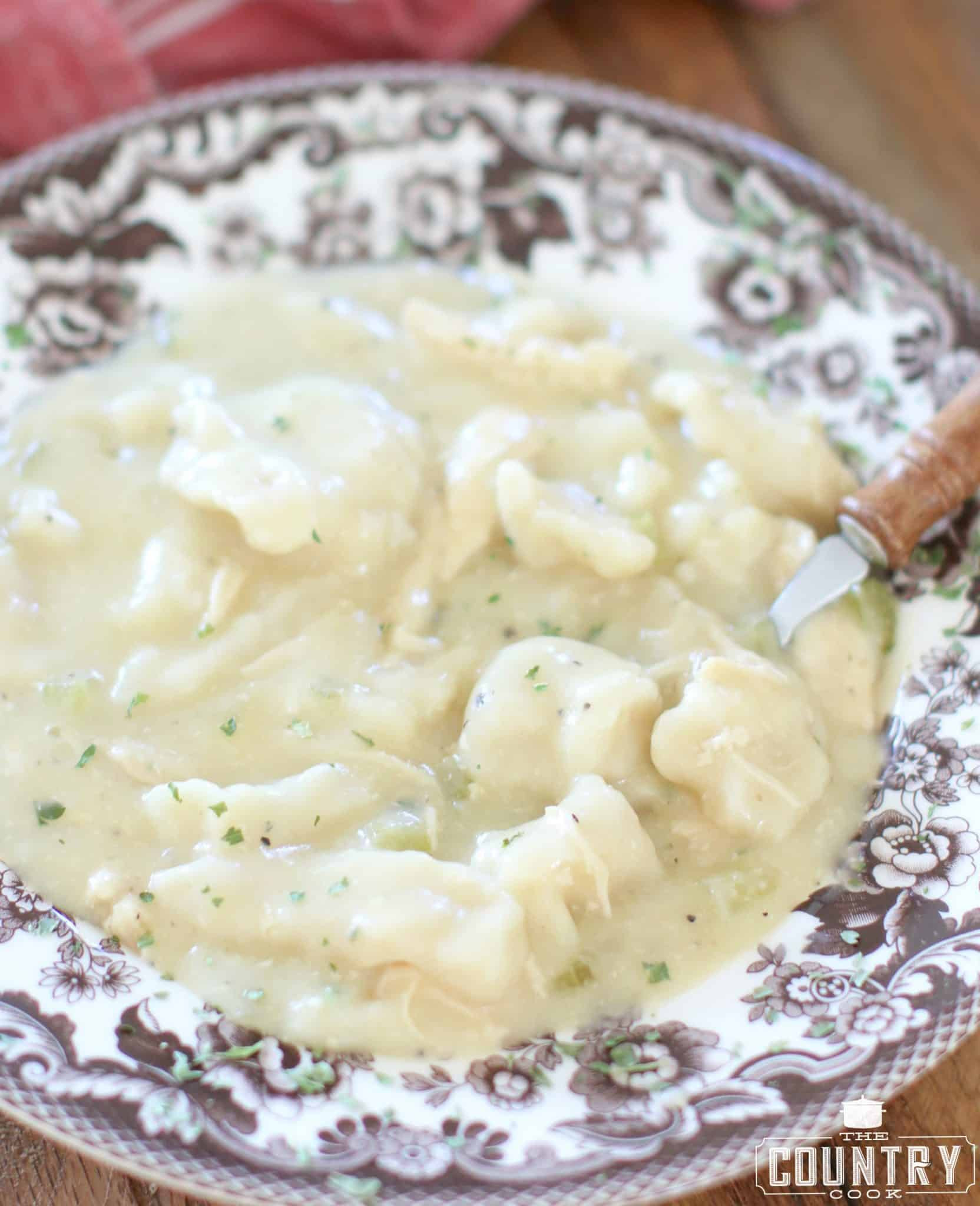 Chicken &amp; Dumplings
 Crock Pot Chicken and Dumplings The Country Cook