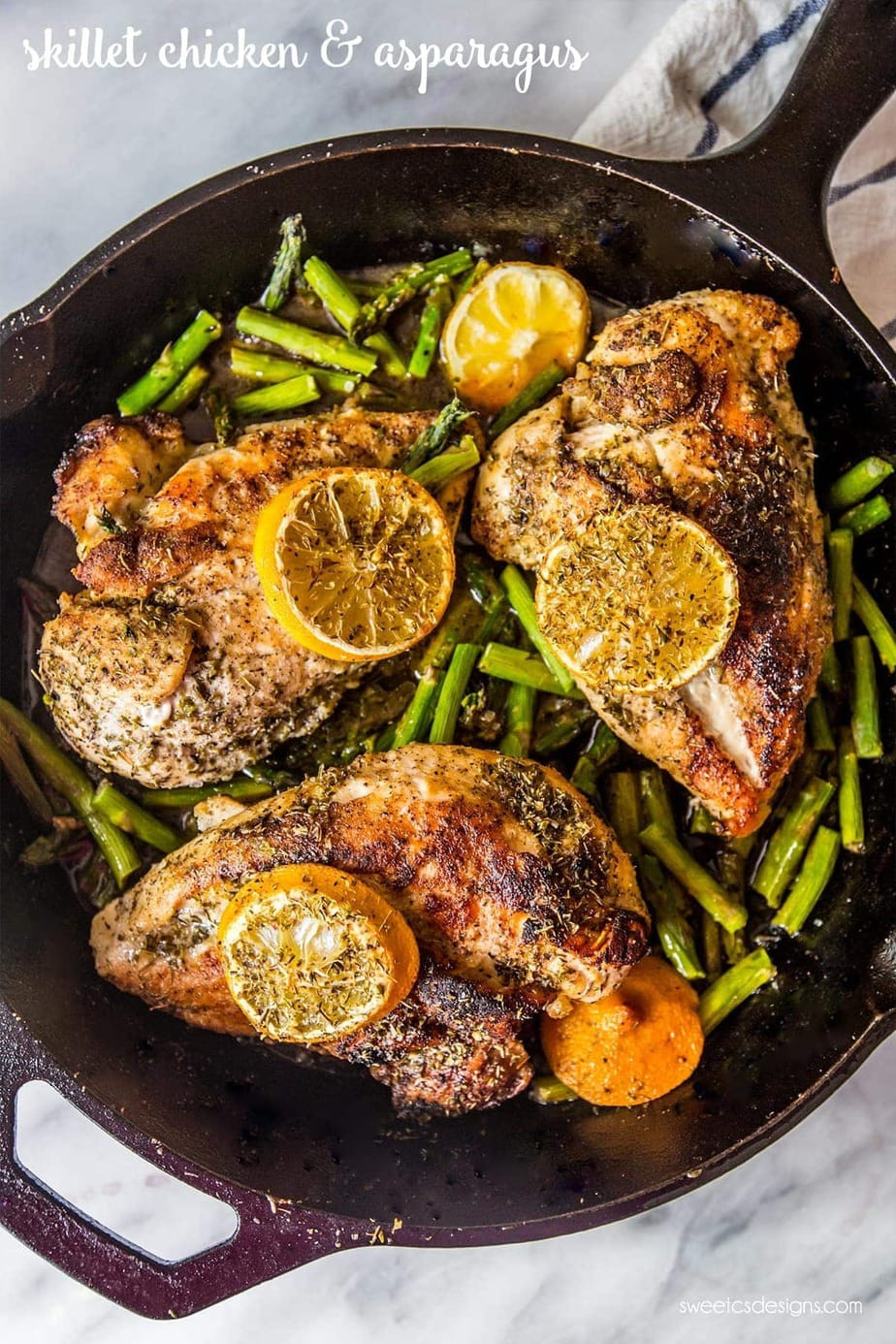 Chicken And Asparagus
 e Pot Lemon Chicken and Asparagus