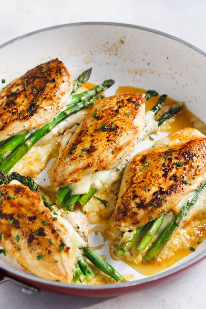 Chicken And Asparagus Recipe
 Asparagus Stuffed Chicken Breast Delicious e Pan Dinner