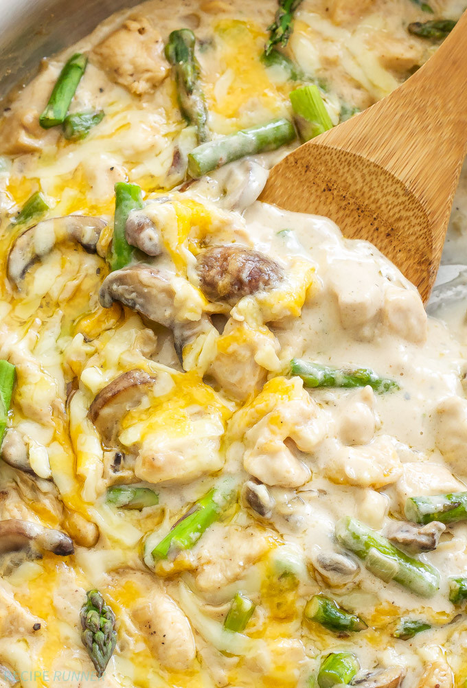 Chicken And Asparagus Recipe
 e Pot Creamy Chicken and Asparagus Casserole Recipe Runner