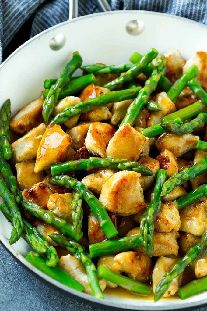 Chicken And Asparagus Recipe
 Chicken and Asparagus Stir Fry Dinner at the Zoo