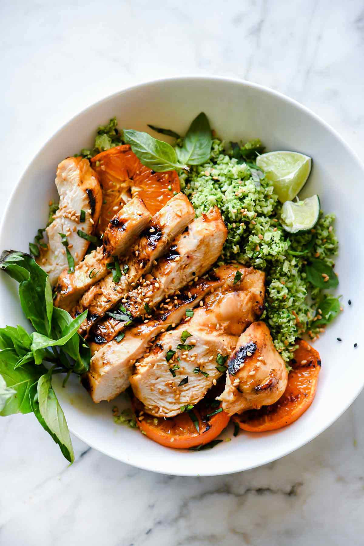 Chicken And Broccoli
 Orange Chicken and Broccoli Rice Bowls