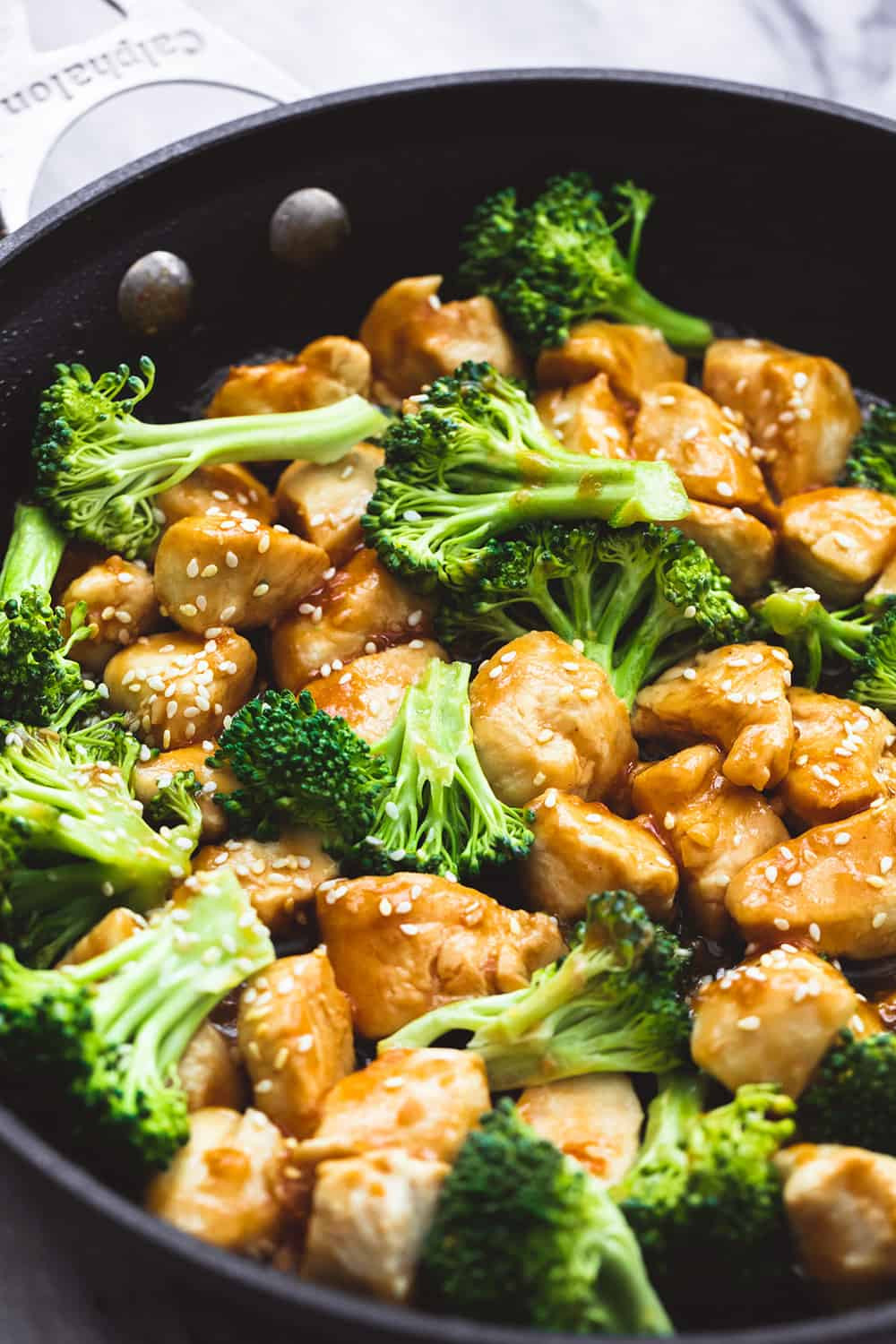 Chicken And Broccoli
 Skillet Sesame Chicken & Broccoli