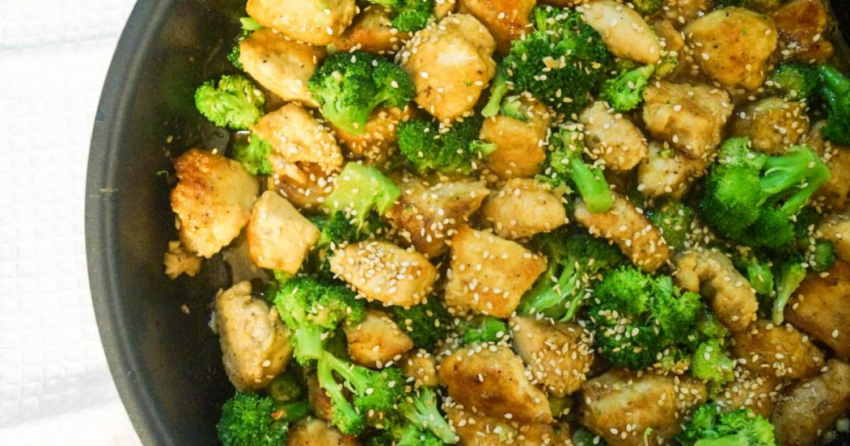 Chicken And Broccoli Calories
 Low Carb Sesame Chicken and Broccoli Slender Kitchen
