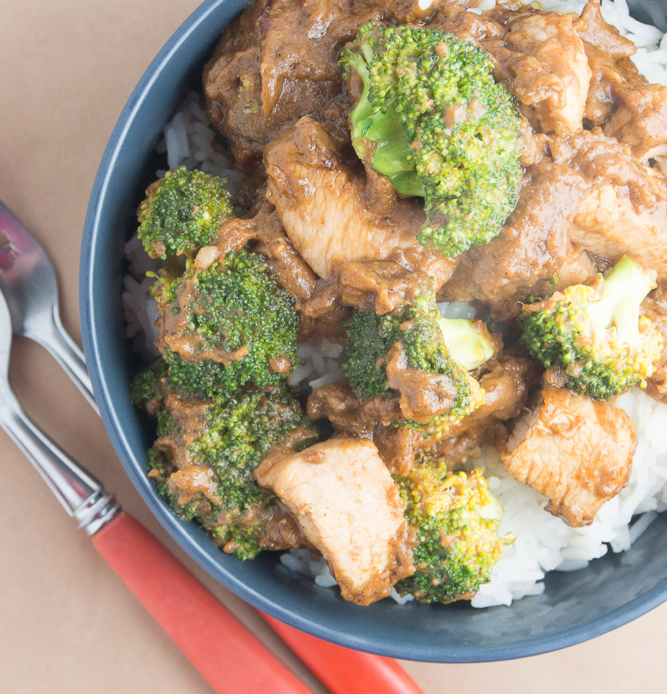 Chicken And Broccoli Sauce
 Chicken and broccoli with Chinese takeaway sauce