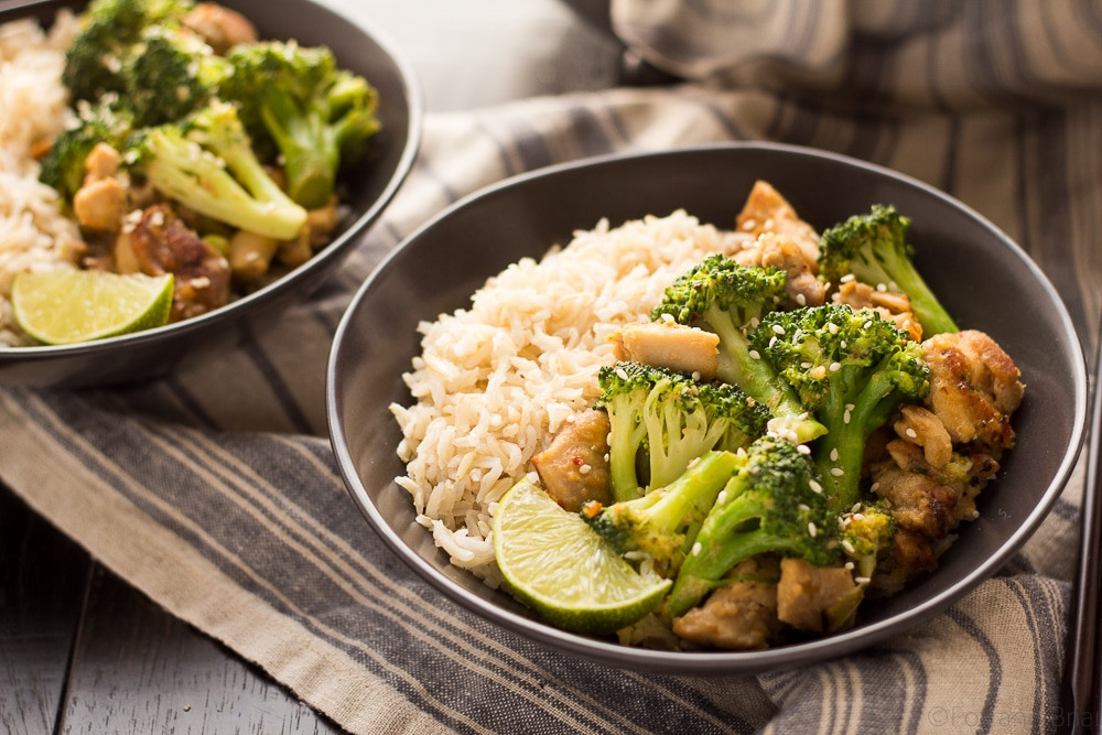 Chicken And Broccoli Sauce
 Peanut Sauce Chicken and Broccoli Bowls Fox and Briar