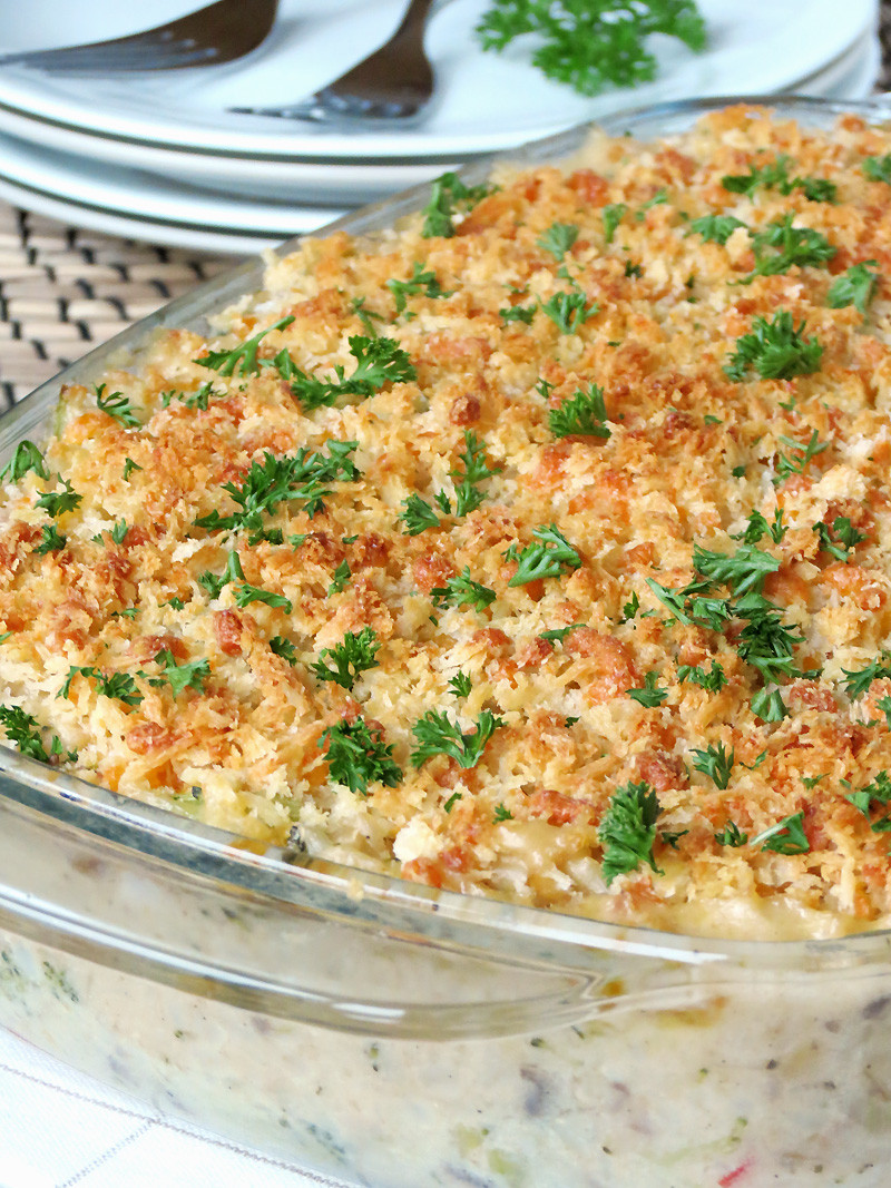 Chicken And Brown Rice Casserole
 Chicken And Brown Rice Casserole With Veggies