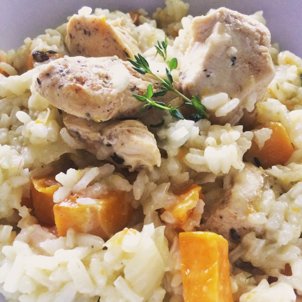 Chicken And Butternut Squash Recipes
 Lemon Chicken & Butternut Squash Risotto