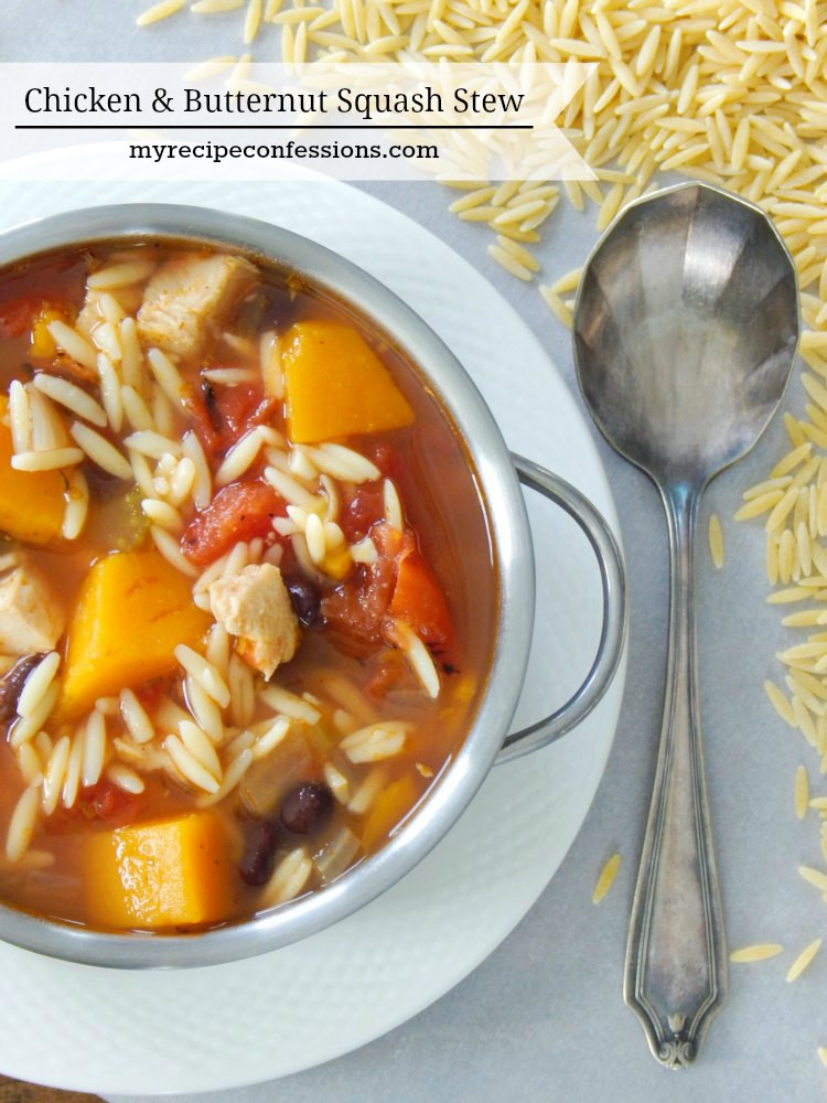 Chicken And Butternut Squash Recipes
 Butternut Squash and Chicken Stew My Recipe Confessions