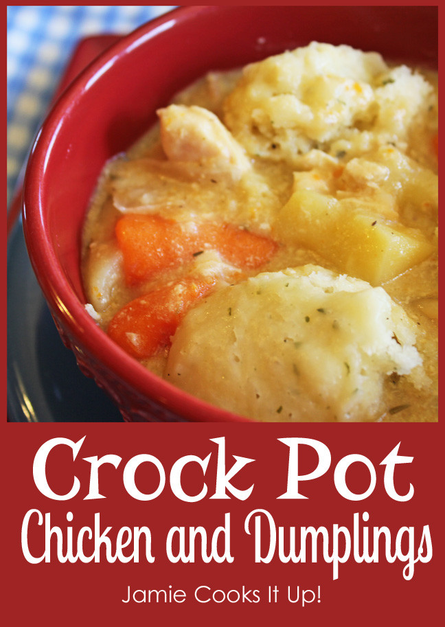 Chicken And Dumplings Crock Pot Recipe
 Chicken and Dumplings Crock Pot