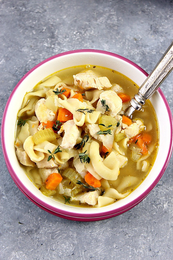 Chicken And Noodles Instant Pot
 Instant Pot Chicken Noodle Soup Recipe Crunchy Creamy Sweet