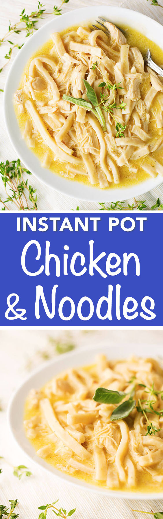 Chicken And Noodles Instant Pot
 Instant Pot Chicken and Noodles