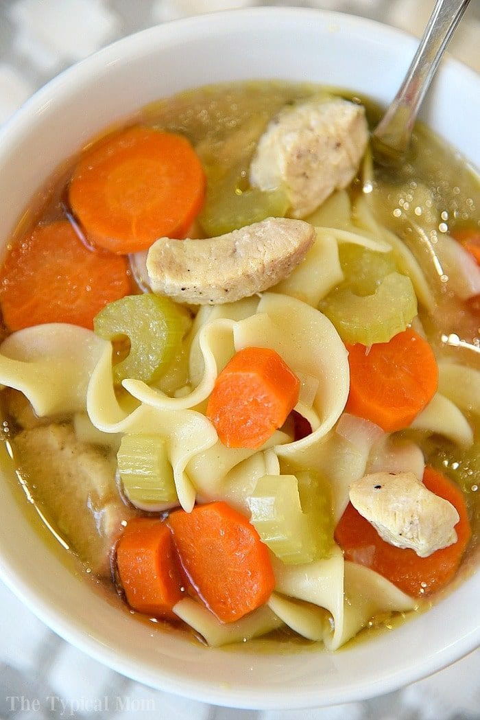 Chicken And Noodles Instant Pot
 5 Minute Instant Pot Chicken Noodle Soup Pressure Cooker