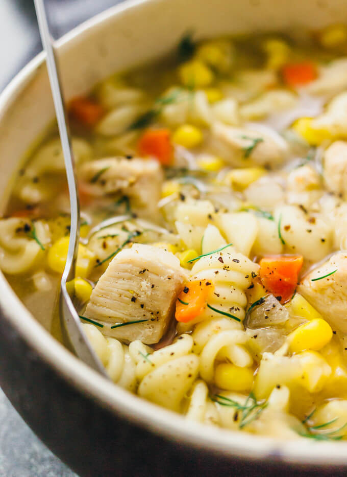 Chicken And Noodles Instant Pot
 Instant pot chicken noodle soup savory tooth