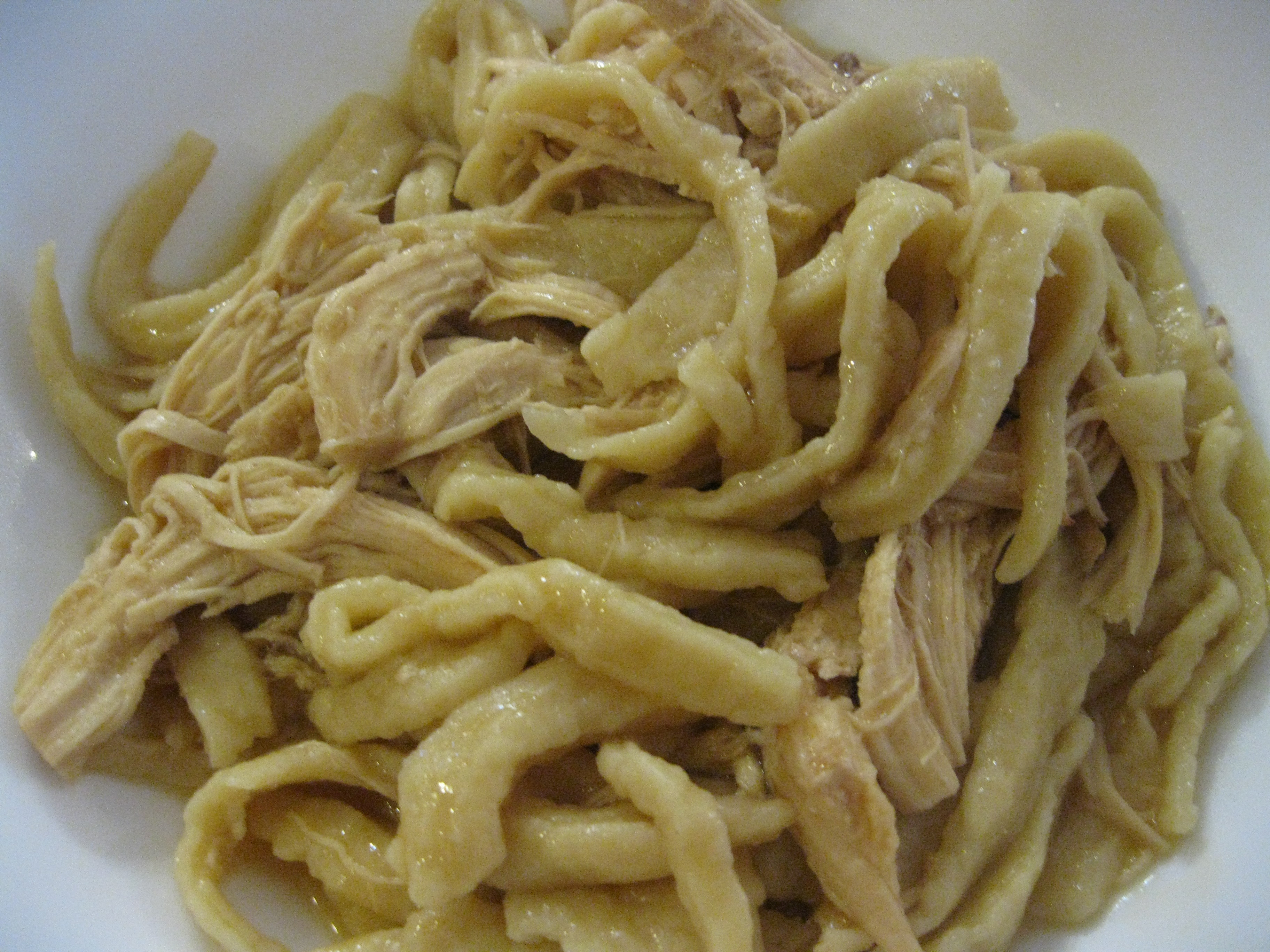 Chicken And Noodles Recipe
 Homemade Noodles