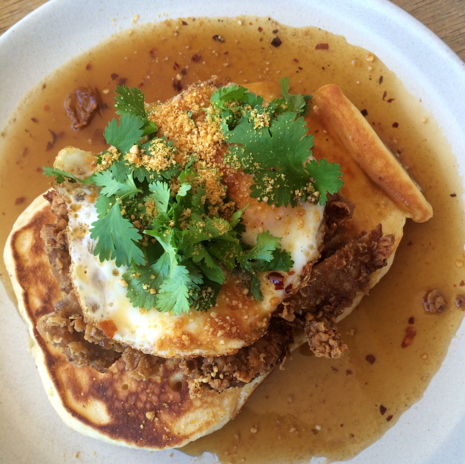 Chicken And Pancakes
 Brunch Club Mary Street Bakery Mount Lawley