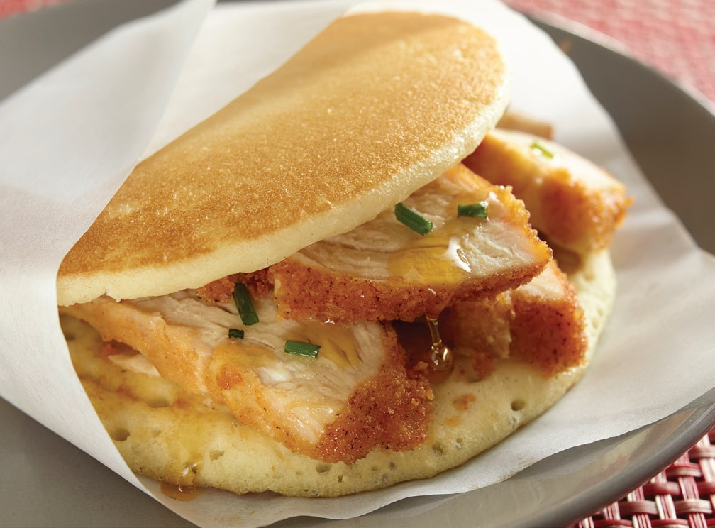 Chicken And Pancakes
 Now is a good time to partner with Kellogg’s