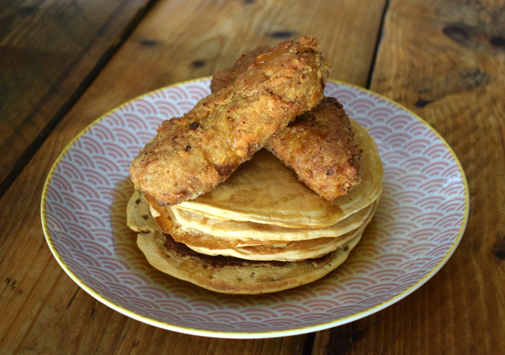 Chicken And Pancakes
 Vegan Fried Chicken and Pancakes Vegan Punks