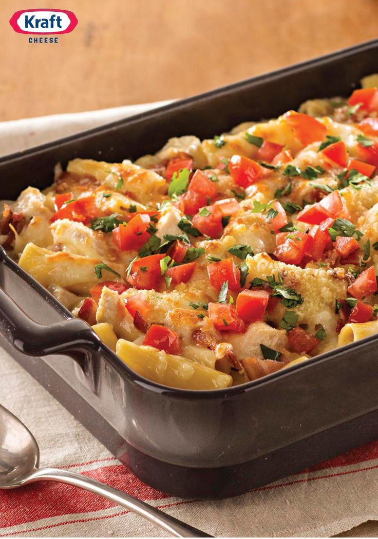 Chicken And Pasta Casserole
 Monterey Chicken Pasta Bake – Cheesy with shredded